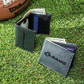 Los Angeles Rams, Bi-Fold and Tri-Fold Wallet Gift Set, Black - NFL Home