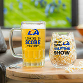 Los Angeles Rams, Stemless 17OZ Wine & Beer 16 OZ Gift Set - NFL Home