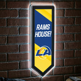 LED Wall Decor, Pennant, Los Angeles Rams - NFL Home