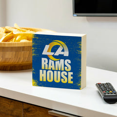 Los Angeles Rams Plock, Down Home Fans, 6x6 - NFL Home