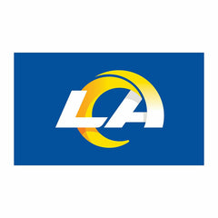 Full Color PVC Mat, 16" x 28", Los Angeles Rams - NFL