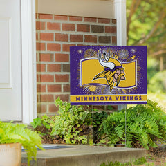 Minnesota Vikings Yard Sign, Patriotic - NFL Home