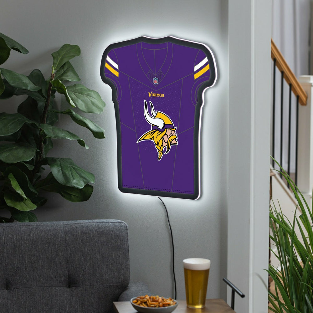 Minnesota Vikings NFL Football Jersey Edgelite LED Decor - NFL