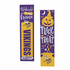 47" Double Sided Leaner, Minnesota Vikings, Halloween - NFL Home
