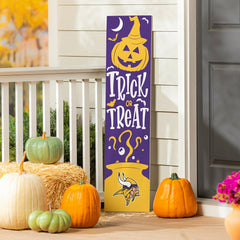 47" Double Sided Leaner, Minnesota Vikings, Halloween - NFL Home