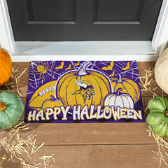 Minnesota Vikings Halloween PVC Mat, 28"x16" - NFL