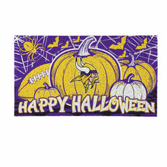 Minnesota Vikings Halloween PVC Mat, 28"x16" - NFL