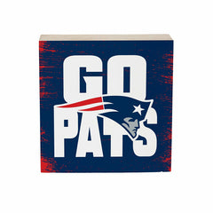 New England Patriots Plock, Down Home Fans, 6x6 - NFL Home