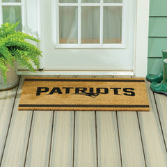 New England Patriots Large One Color Coir Mat, 36"x24" - NFL