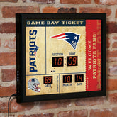 Scoreboard Wall Clock, New England Patriots - NFL Home