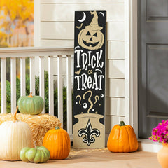 47" Double Sided Leaner, New Orleans Saints, Halloween - NFL Home