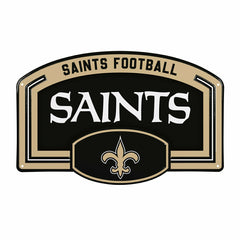 New Orleans Saints USA Embossed Steel Wall Sign, 11" x 17" - NFL Home