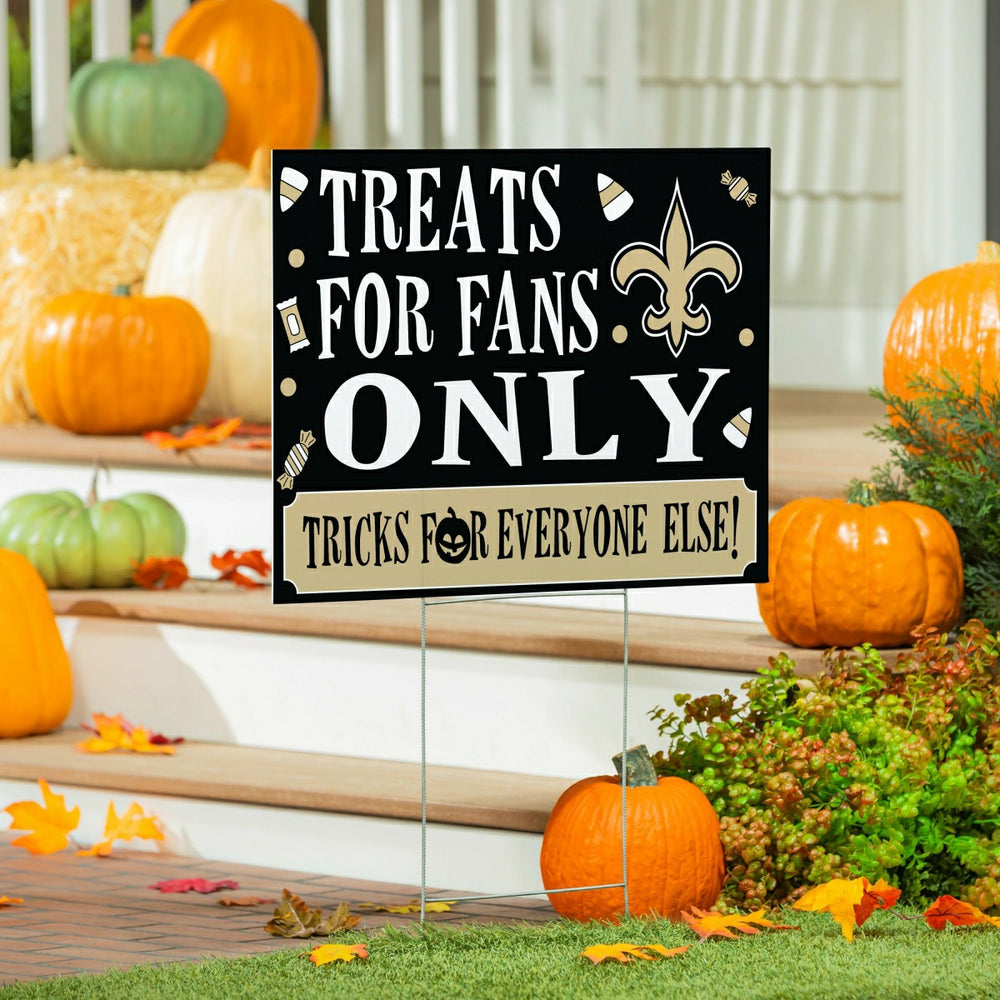 New Orleans Saints Yard Sign, Halloween Treats for Fans - NFL Home