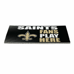 New Orleans Saints Fan Mat, 28"x16" - NFL