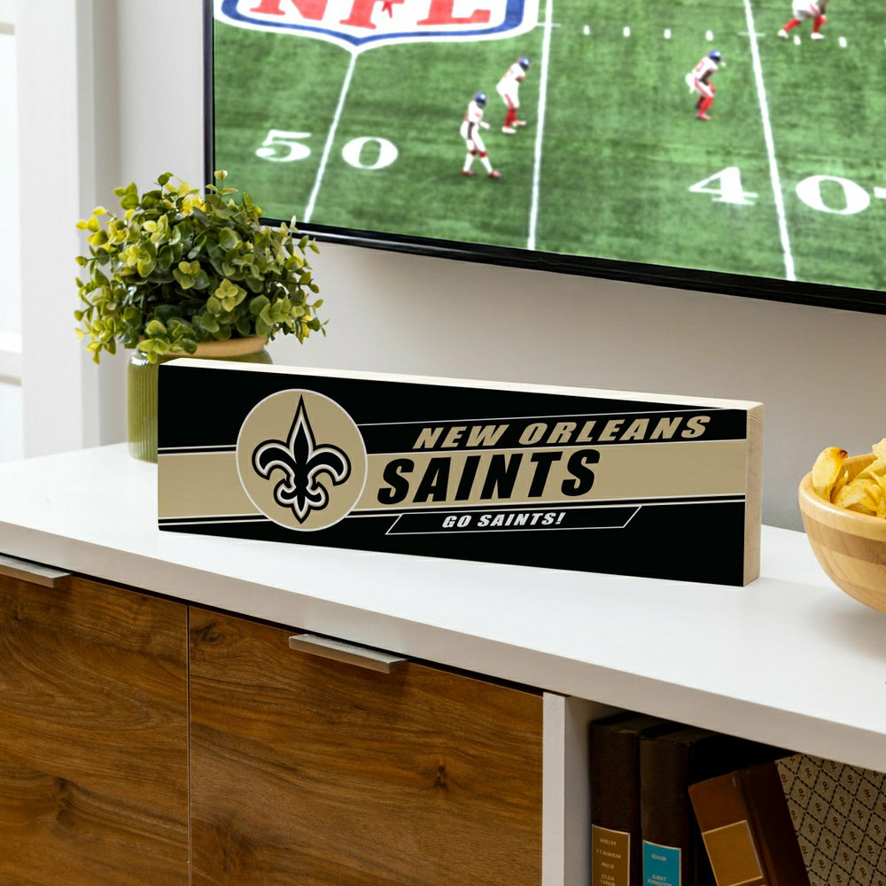 New Orleans Saints Mantle Sign, Down Home Fans, 5x18 - NFL Home