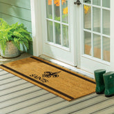 New Orleans Saints Extra Large One Color Coir Mat, 60"x24" - NFL
