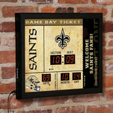 Scoreboard Wall Clock, New Orleans Saints - NFL Home