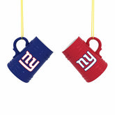 New York Giants Ceramic Mini Stein, 3oz, set of 2 - NFL Home