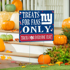 New York Giants Yard Sign, Halloween Treats for Fans - NFL Home