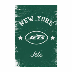New York Jets Wood Wall Sign, 16x24 - NFL Home