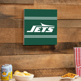 New York Jets Wood Wall Sign, 12x12 - NFL Home