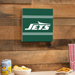 New York Jets Wood Wall Sign, 12x12 - NFL Home