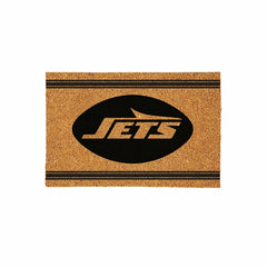 New York Jets Large One Color Coir Mat, 36"x24" - NFL