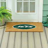 New York Jets Large Full Color Coir Mat, 36"x24" - NFL