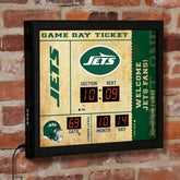 Scoreboard Wall Clock, New York Jets - NFL Home