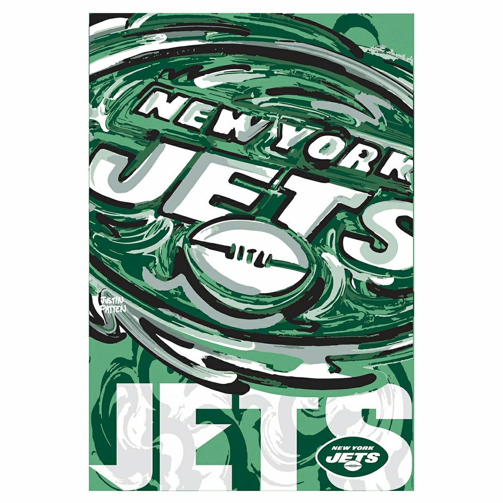 New York Jets, Suede REG, Justin Patten Logo - NFL Home