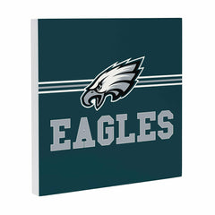 Philadelphia Eagles Wood Wall Sign, 12x12 - NFL Home