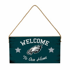 Philadelphia Eagles Wood Wall Sign, 6x11 - NFL Home