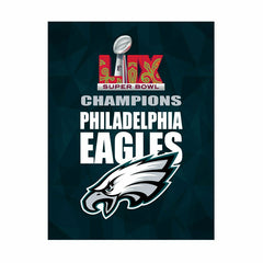 Philadelphia Eagles Super Bowl 59 Champions Flag, GDN - NFL