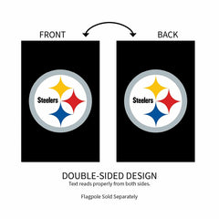 Applique Flag, Reg, Pittsburgh Steelers - NFL Home