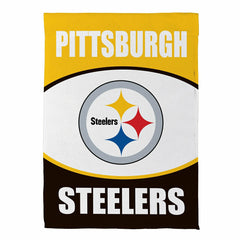 Pittsburgh Steelers Suede Garden Flag - NFL