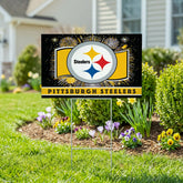 Pittsburgh Steelers Yard Sign, Patriotic - NFL Home