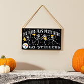 Pittsburgh Steelers Halloween Wood Wall Sign, 6x11 - NFL Home