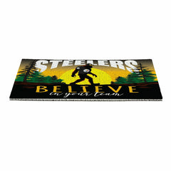 Pittsburgh Steelers Bigfoot PVC Mat, 28"x16" - NFL