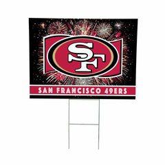 San Francisco 49ers Yard Sign, Patriotic - NFL Home