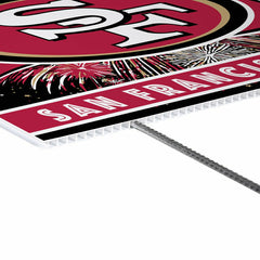 San Francisco 49ers Yard Sign, Patriotic - NFL Home