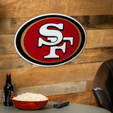 San Francisco 49ers Premier Metal Wall Art - NFL Home