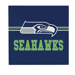 Seattle Seahawks Wood Wall Sign, 12x12 - NFL Home