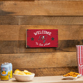 Tampa Bay Buccaneers Wood Wall Sign, 6x11 - NFL Home