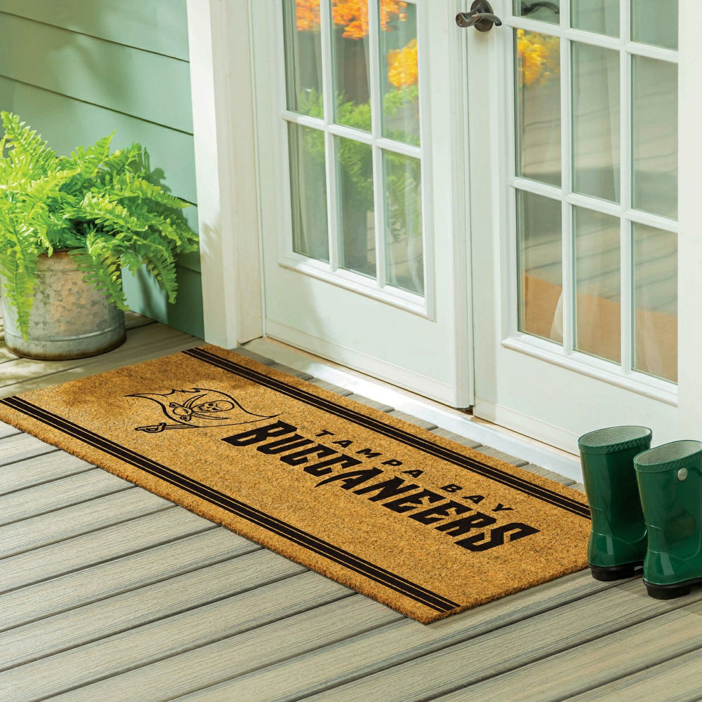 Tampa Bay Buccaneers Extra Large One Color Coir Mat, 60"x24" - NFL