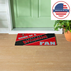 Tampa Bay Buccaneers, PVC Mat COLOR, Home of a Fan - NFL