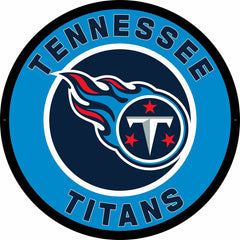 LED Wall Decor, Round, Tennessee Titans - NFL Home