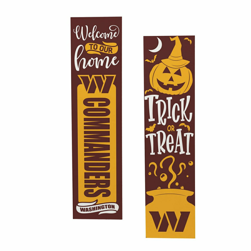 47" Double Sided Leaner, Washington Commanders, Halloween - NFL Home