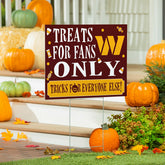 Washington Commanders Yard Sign, Halloween Treats for Fans - NFL Home