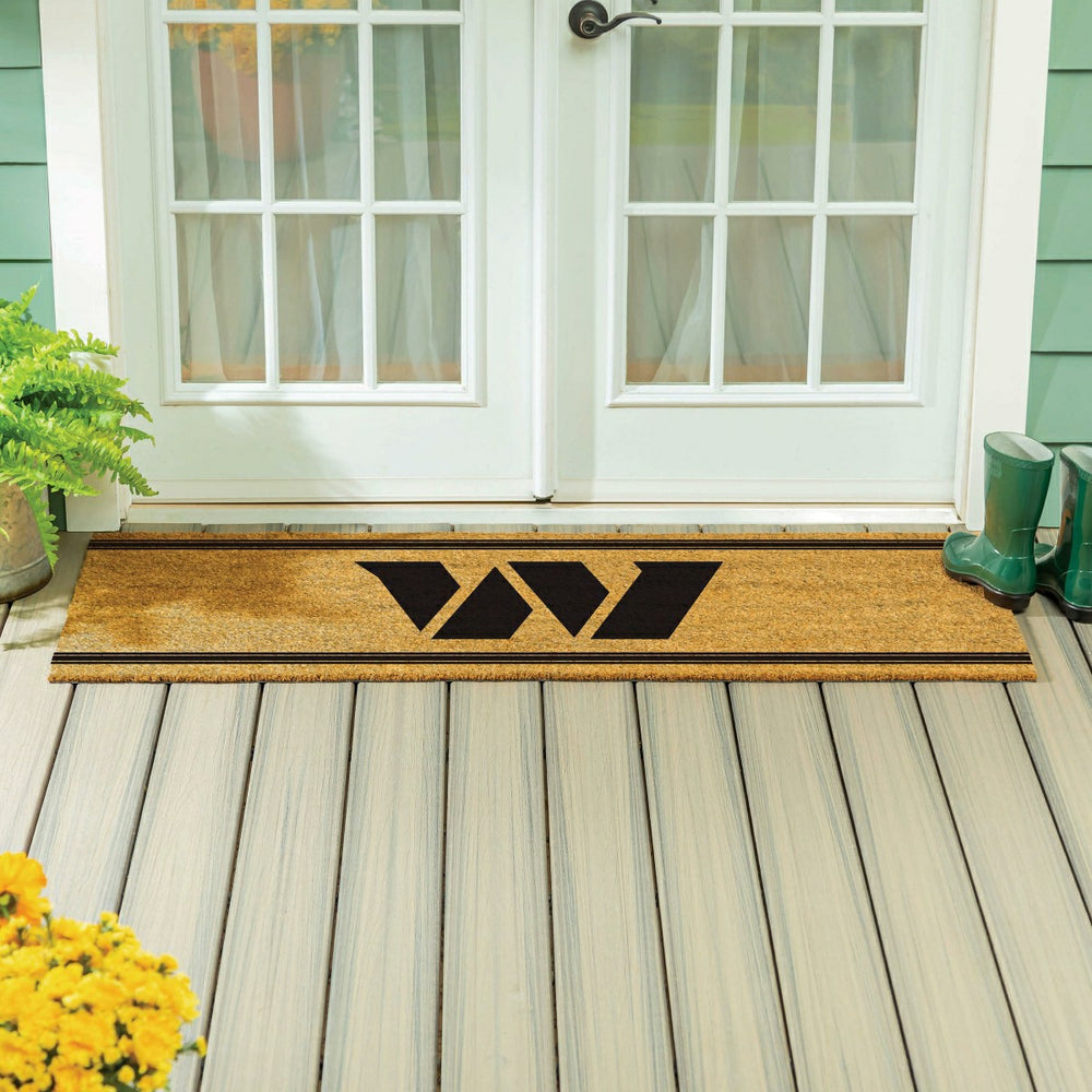 Washington Commanders Extra Large One Color Coir Mat, 60"x24" - NFL