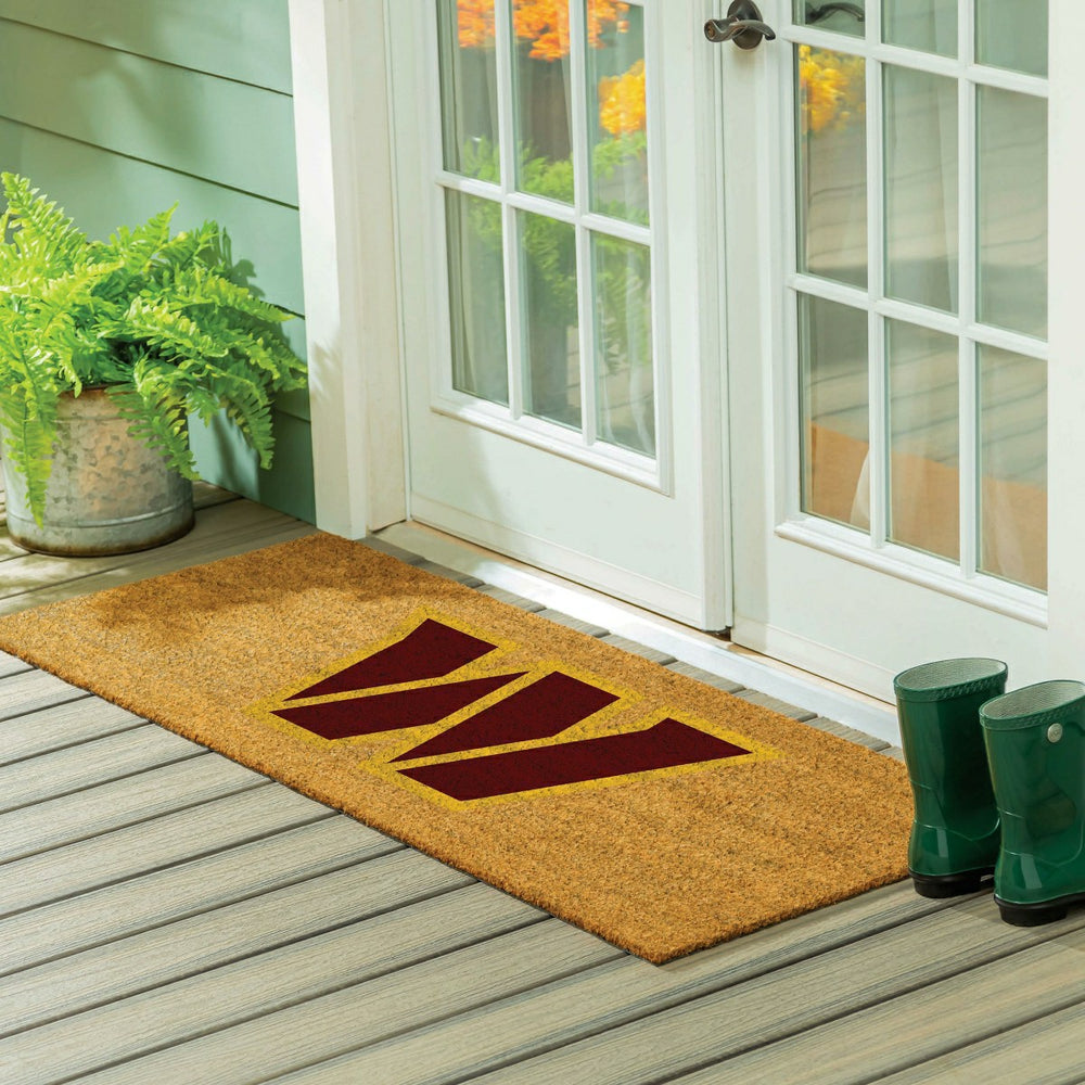 Washington Commanders Extra Large Full Color Coir Mat, 60"x24" - NFL